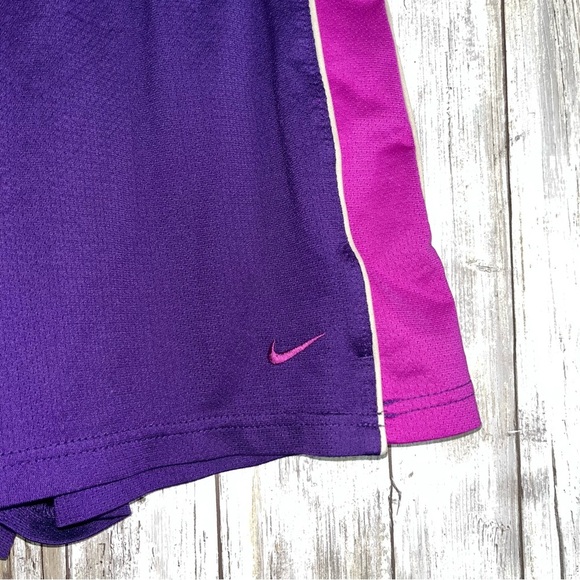 Nike Purple & Pink Basketball Shorts - Picture 2 of 5